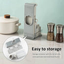 Slicer Safe Mandoline Vegetable Cutter Veggie Dicer Slicer for Julienne French Fry and Potato Get Storage Box with Lid