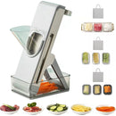 Slicer Safe Mandoline Vegetable Cutter Veggie Dicer Slicer for Julienne French Fry and Potato Get Storage Box with Lid