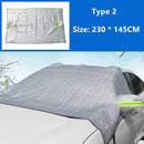 Car Styling Sunshade Snow Ice Shiled Car Windshield Snow Sun Shade Waterproof Protector Cover Car Front Windscreen Cover