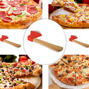 Axe Pizza Cutter with Bamboo Handle