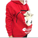 Cat Lovers Hoodies Cuddle Pouch