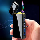 Electric Lighter With Plasma Arc Effect And Touch Sensing Lighting