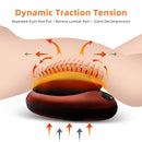 Electric neck massage pillow