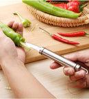 Multipurpose Jalapeno Pepper Corer & Seed Remover Tool