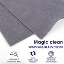 5Pcs Magic Cleaning Cloth Thickened Reusable Microfiber Washing Rags No Trace Glass Wipe Towel for  Kitchen Mirrors Auto Windows
